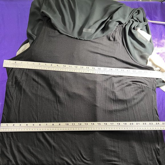 📌Yessica  Stylish Navy Style Top with Overlay - Picture 9 of 14